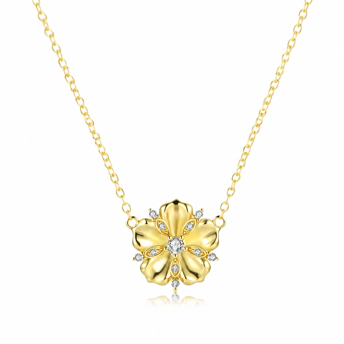 Custom 18K Gold Plated Necklace Jewelry private label program