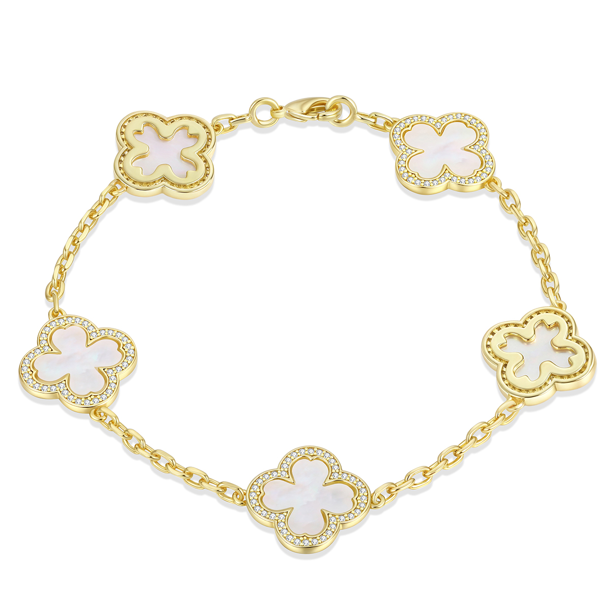 Custom Packaging Sterling Silver Bracelets Collection