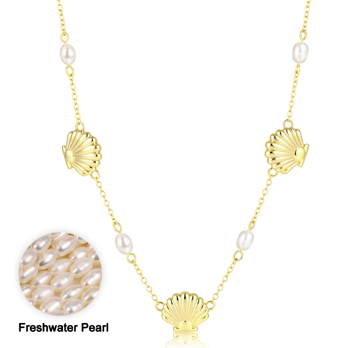 Custom Freshwater Pearl Heart Pendant Necklace Supplier